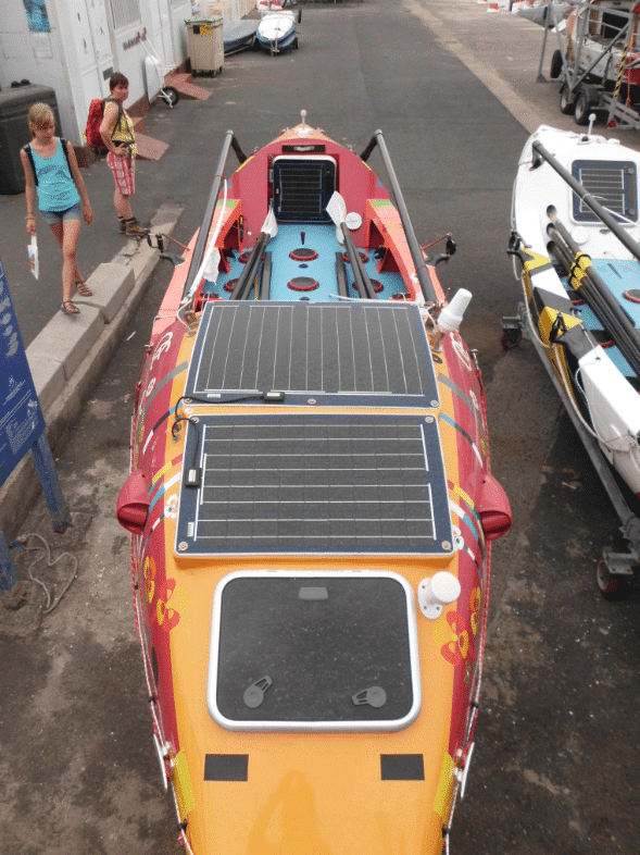 SOLARA Solarstrom für Ruderboote