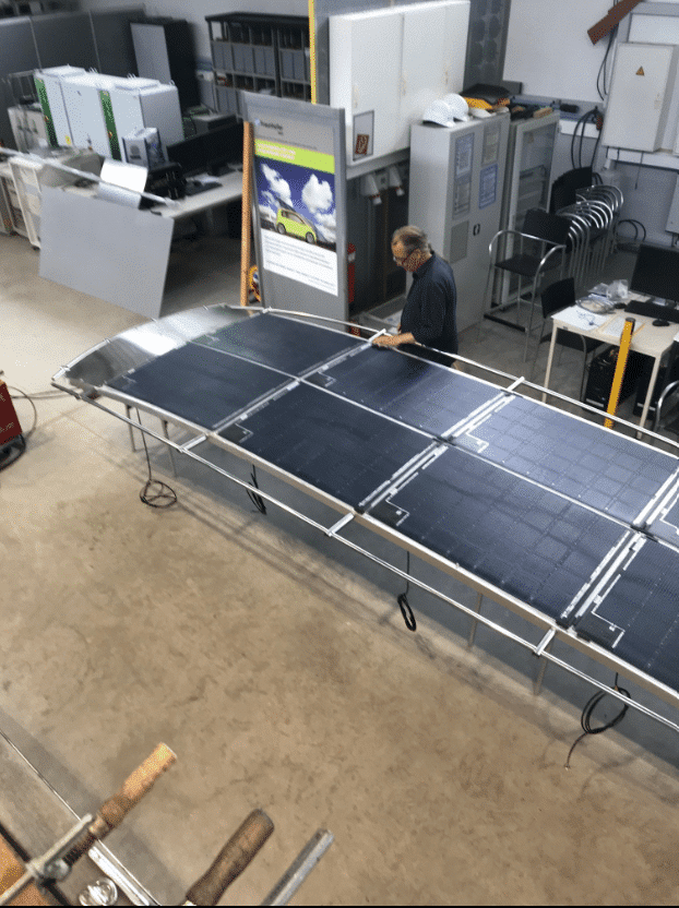SOLARA Solaranlagen für eine Motoryacht