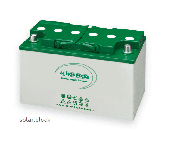 SOLARA Hoppecke AGM Batterien - Solar.block
