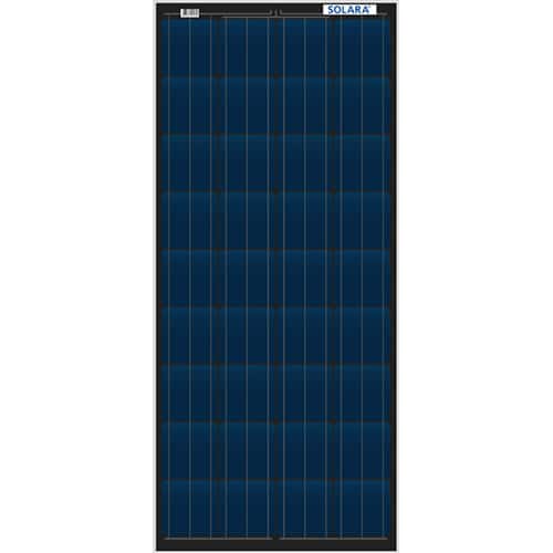 SOLARA Solarmodul mit silberfarbenen Rahmen