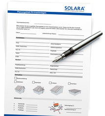 SOLARA Solaranlagen Planungshilfe